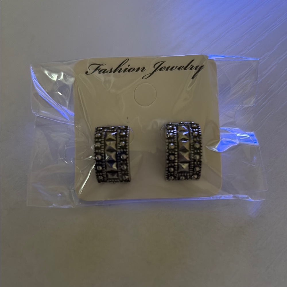 Fashion Jewelry Silver Earrings